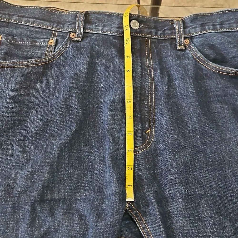 Men's Levis 505 Classic Blue Denim Jeans 38x30